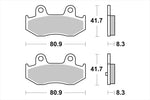 BREMBO SERIE ORO(ブレンボ セリエオロ) | セリエオロ ブレーキパッド CC | 07055CC