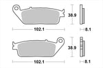 BREMBO SERIE ORO(ブレンボ セリエオロ) | セリエオロ ブレーキパッド CC | 07074CC