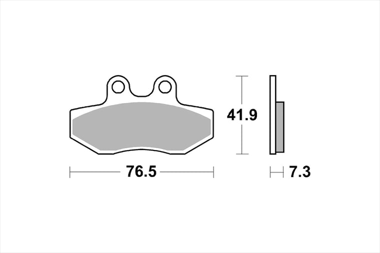 BREMBO SERIE ORO(ブレンボ セリエオロ) | セリエオロ ブレーキパッド CC | 07089CC