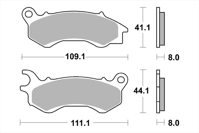 BREMBO SERIE ORO(ブレンボ セリエオロ)｜セリエオロ ブレーキパッド CC｜07090CC