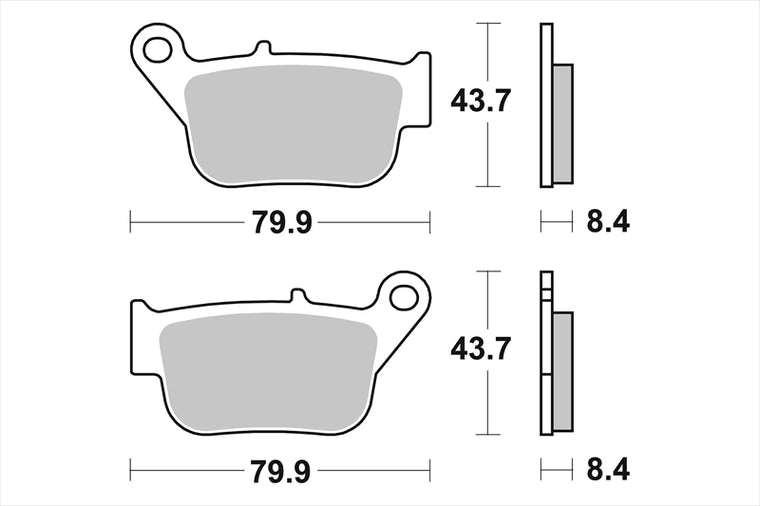 BREMBO SERIE ORO(ブレンボ セリエオロ) | セリエオロ ブレーキパッド CC | 07109CC