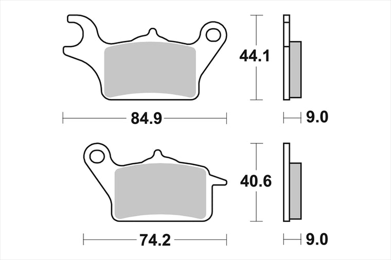 BREMBO SERIE ORO(ブレンボ セリエオロ)｜セリエオロ ブレーキパッド CC｜07111CC
