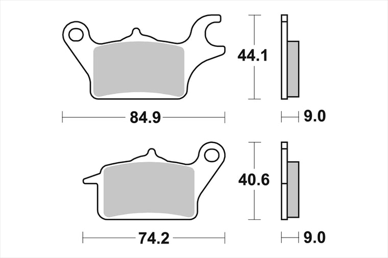 BREMBO SERIE ORO(ブレンボ セリエオロ) | セリエオロ ブレーキパッド CC | 07112CC