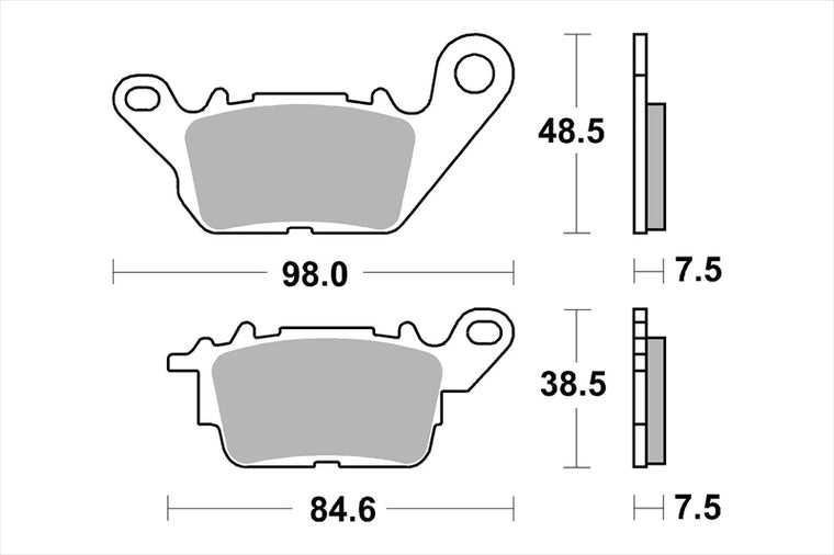 BREMBO SERIE ORO(ブレンボ セリエオロ)｜セリエオロ ブレーキパッド CC｜07113CC