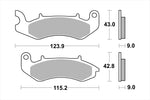 BREMBO SERIE ORO(ブレンボ セリエオロ) | セリエオロ ブレーキパッド CC | 07115CC