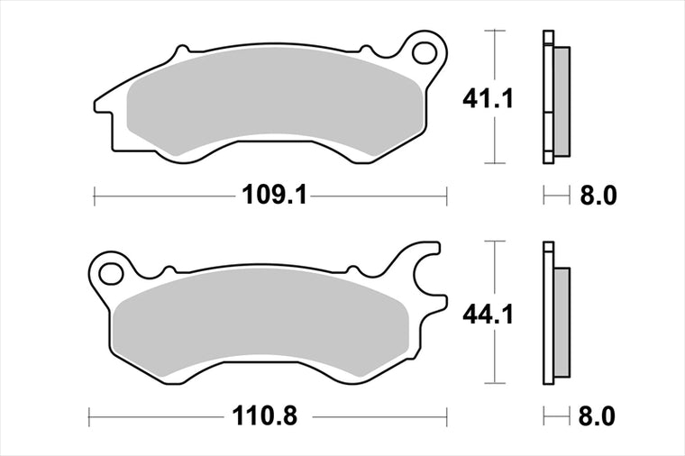 BREMBO SERIE ORO(ブレンボ セリエオロ) | セリエオロ ブレーキパッド CC | 07119CC
