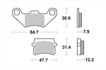 BREMBO SERIE ORO(ブレンボ セリエオロ) | セリエオロ ブレーキパッド CC | 07GR11CC