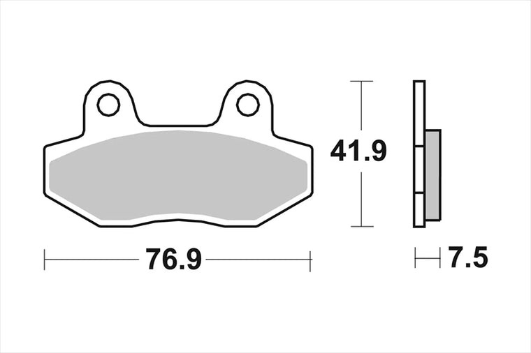 BREMBO SERIE ORO(ブレンボ セリエオロ)｜セリエオロ ブレーキパッド CC｜07GR12CC