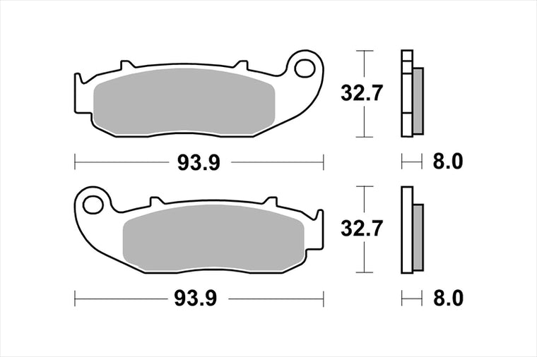BREMBO SERIE ORO(ブレンボ セリエオロ) | セリエオロ ブレーキパッド CC | 07GR79CC