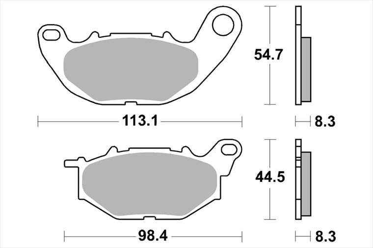 BREMBO SERIE ORO(ブレンボ セリエオロ)｜セリエオロ ブレーキパッド CC｜07YA52CC