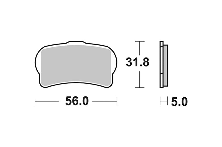 BREMBO SERIE ORO(ブレンボ セリエオロ) | セリエオロ ブレーキパッド SX | 07GR84SX