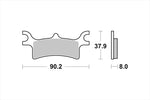 BREMBO SERIE ORO(ブレンボ セリエオロ) | セリエオロ ブレーキパッド SX | 07PO06SX