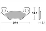 BREMBO SERIE ORO(ブレンボ セリエオロ) | セリエオロ ブレーキパッド SD | 07GR25SD