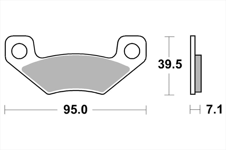 BREMBO SERIE ORO(ブレンボ セリエオロ) | セリエオロ ブレーキパッド SD | 07GR25SD