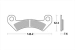 BREMBO SERIE ORO(ブレンボ セリエオロ) | セリエオロ ブレーキパッド SD | 07GR85SD