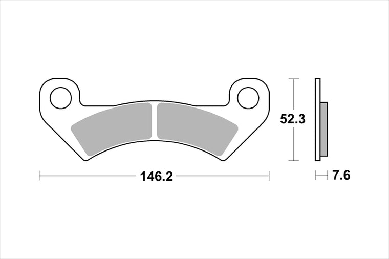 BREMBO SERIE ORO(ブレンボ セリエオロ) | セリエオロ ブレーキパッド SD | 07GR85SD