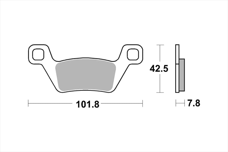 BREMBO SERIE ORO(ブレンボ セリエオロ) | セリエオロ ブレーキパッド SD | 07GR86SD