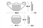 BREMBO SERIE ORO(ブレンボ セリエオロ)｜セリエオロ ブレーキパッド SD｜07KA12SD