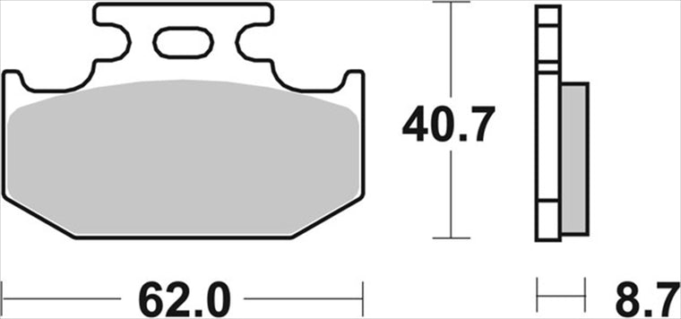 BREMBO SERIE ORO(ブレンボ セリエオロ)｜セリエオロ ブレーキパッド SD｜07KA12SD