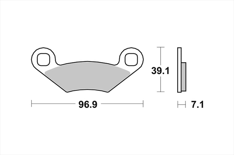 BREMBO SERIE ORO(ブレンボ セリエオロ) | セリエオロ ブレーキパッド SD | 07PO01SD