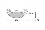 BREMBO SERIE ORO(ブレンボ セリエオロ) | セリエオロ ブレーキパッド SD | 07PO02SD