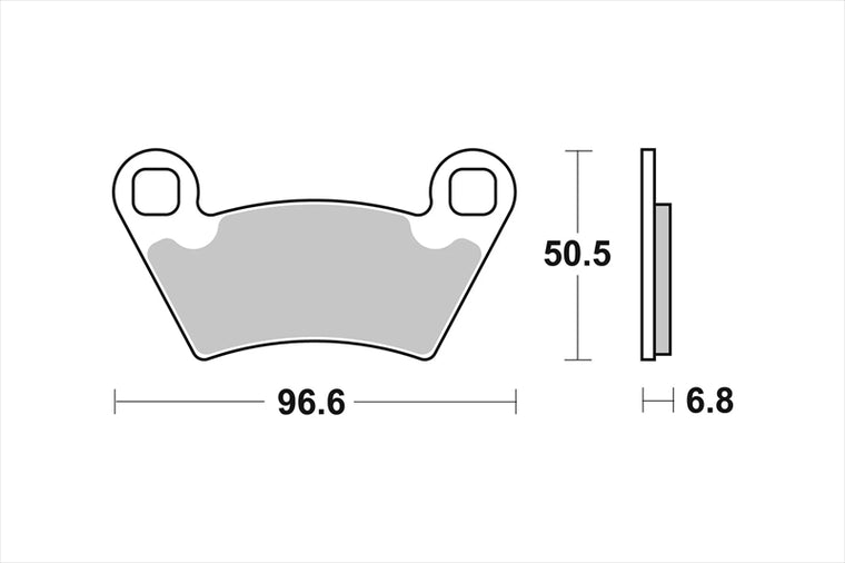 BREMBO SERIE ORO(ブレンボ セリエオロ) | セリエオロ ブレーキパッド SD | 07PO07SD