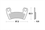 BREMBO SERIE ORO(ブレンボ セリエオロ) | セリエオロ ブレーキパッド SD | 07PO15SD