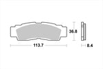 BREMBO SERIE ORO(ブレンボ セリエオロ) | セリエオロ ブレーキパッド SD | 07YA56SD