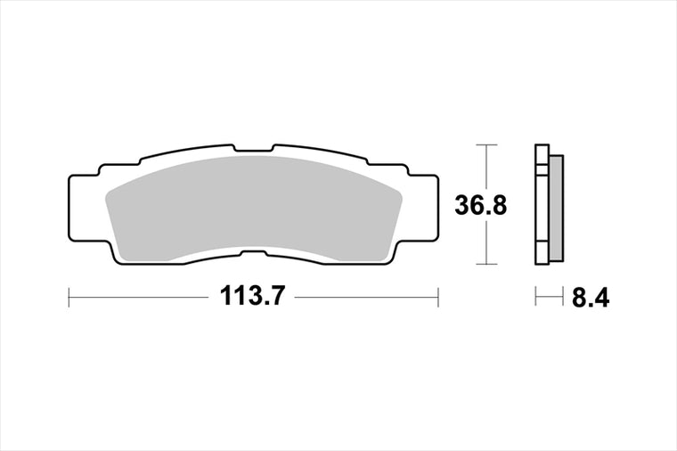 BREMBO SERIE ORO(ブレンボ セリエオロ) | セリエオロ ブレーキパッド SD | 07YA56SD