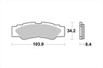 BREMBO SERIE ORO(ブレンボ セリエオロ) | セリエオロ ブレーキパッド SD | 07YA59SD