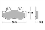 BREMBO SERIE ORO(ブレンボ セリエオロ) | セリエオロ ブレーキパッド XS | 07038XS