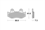 BREMBO SERIE ORO(ブレンボ セリエオロ) | セリエオロ ブレーキパッド XS | 07078XS