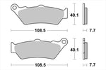 BREMBO SERIE ORO(ブレンボ セリエオロ) | セリエオロ ブレーキパッド XS | 07083XS