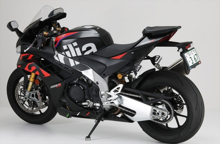 アエラ｜AELLA ライディングステップキット(ポリッシュ) Aprilia RSV4 Factory｜AE-10105-PO