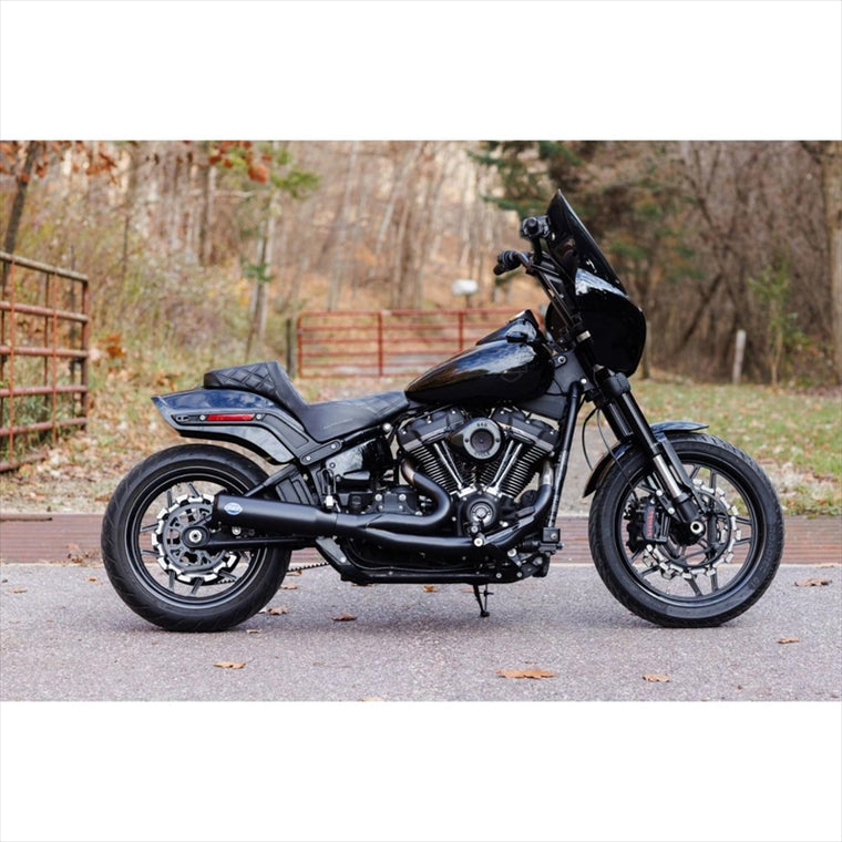 エスアンドエスサイクル | S＆S クォリファイア 2-1 フルエキゾースト +CAT BLACK SOFTAIL 18-24 | 550-1104