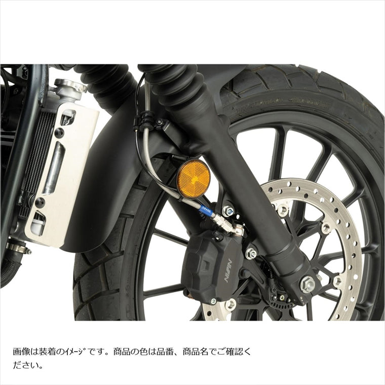 スウェッジラインプロ｜フロントホースキット ステンBLK/BLK｜BTPB0055FS