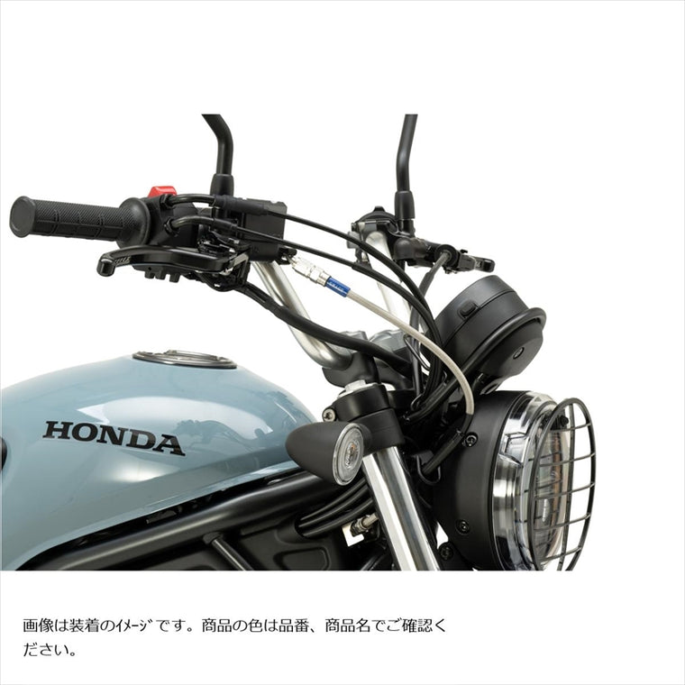スウェッジラインプロ｜フロントホースキット ステンBLK/BLK｜BTPB0055FS
