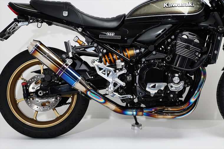 アエラ｜AELLA チタンフルエキマフラー:チタングラデーション Z900RS 8BL-ZR900K 23｜AE-42029SC