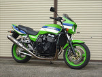 【テックサーフ】ZEEX フルEX ソリッドチタン/φ100X400L ZRX1100 T21-K008-0202
