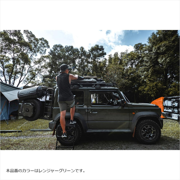 スリーディーユーエース｜トランスフォーミング ルーフバスケット｜6126L-GREEN