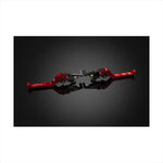 バイカーズ｜レバーセット 可倒式 カーブタイプ レッド｜Y0356-RED