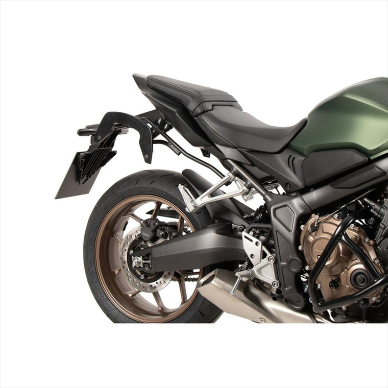 HEPCO&BECKER(ヘプコアンドベッカー) | C-Bowサイドキャリア ブラック | 6309547 00 01 | CB650R/CBR650R/E-Clutch 24-25