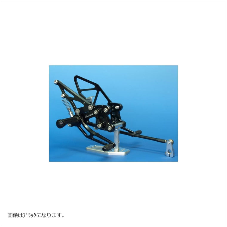 WOODSTOCK(ウッドストック) | ステップキット 4POS/シルバー | WBS-K15-SL | ZZR1400 -11/ZX-14R 12-