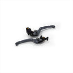 BIKERS(バイカーズ) | レバーセット 可倒式 フラットタイプ グレー | K0524-GRY | ZX-25R 20-24 Ninja650/Z650 17-25 Z900 18-24