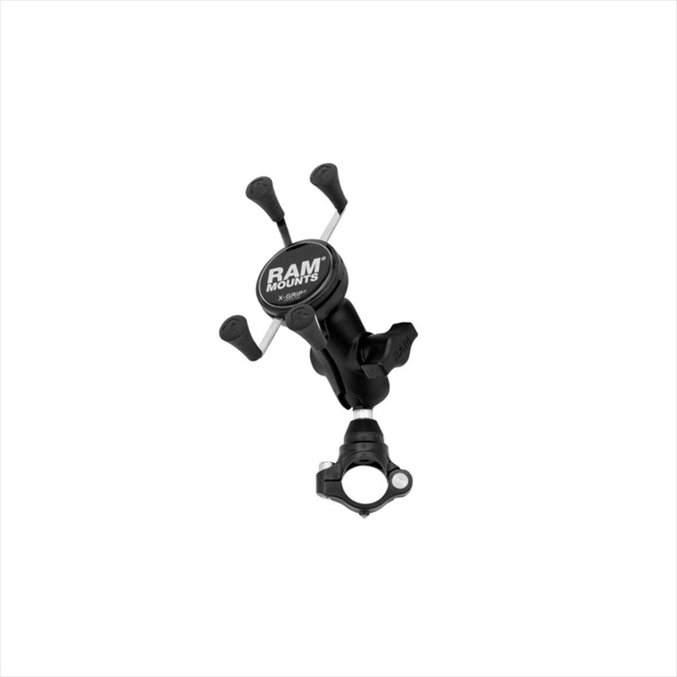 RAM MOUNTS(ラムマウント)Xグリップ S ＆PLOT防振クランプセット ショートアーム 1インチボールRAM-PL7
