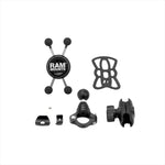 RAM MOUNTS(ラムマウント)Xグリップ S ＆PLOT防振クランプセット ショートアーム 1インチボールRAM-PL7