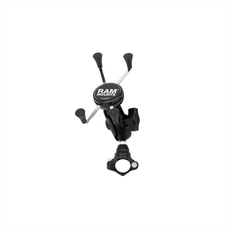 RAM MOUNTS(ラムマウント)Xグリップ M ＆PLOT防振クランプセット ショートアーム 1インチボールRAM-PL9