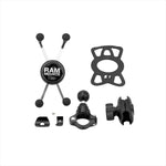 RAM MOUNTS(ラムマウント)Xグリップ M ＆PLOT防振クランプセット ショートアーム 1インチボールRAM-PL9