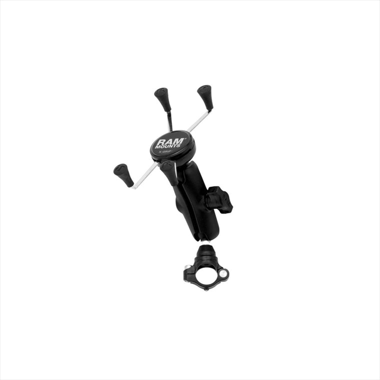 RAM MOUNTS(ラムマウント)Xグリップ M ＆PLOT防振クランプセット 標準アーム 1インチボールRAM-PL10