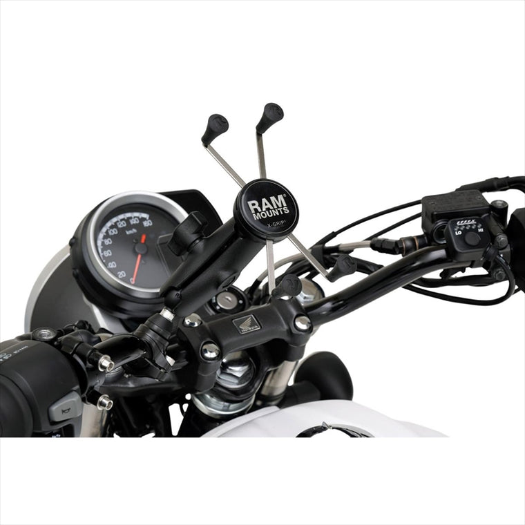 RAM MOUNTS(ラムマウント)Xグリップ M ＆PLOT防振クランプセット 標準アーム 1インチボールRAM-PL10